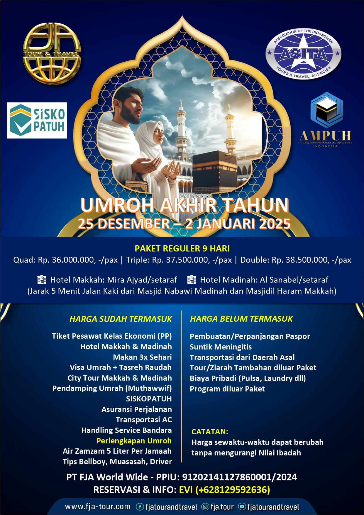 Paket Umroh Akhir Tahun 2025